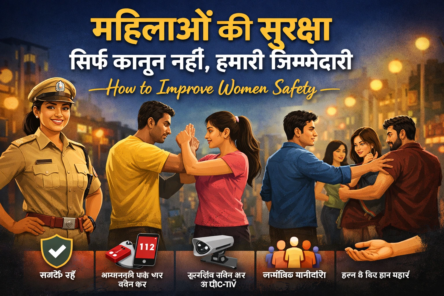 How to Improve Women Safety
