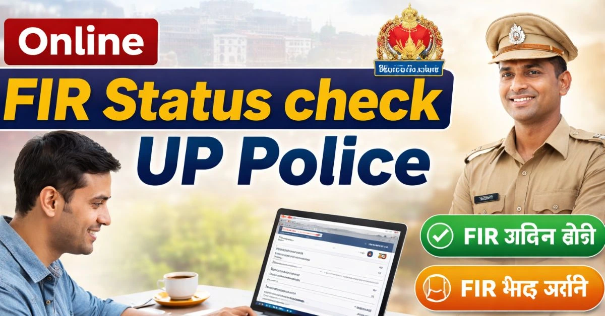 Online FIR Status check UP Police