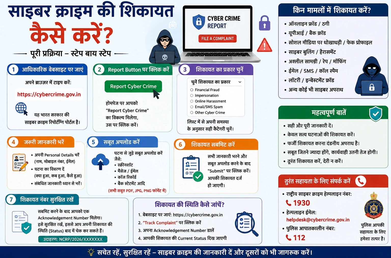 cyber crime ki complaint kaise kare